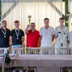 A Demeter Lehel ASE bajnokságot nyert csapata: Medvegy Ákos, Hortobágyi Bálint, Medvegy Mihály, Magyari Milán, Botos Marcell, Posgay Brúnó.