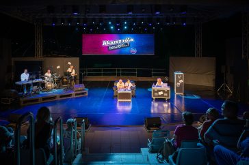 Tatár Bianka párkapcsolati talk show-jával folytatódott a Cervinus Művészeti Fesztivál kedden.