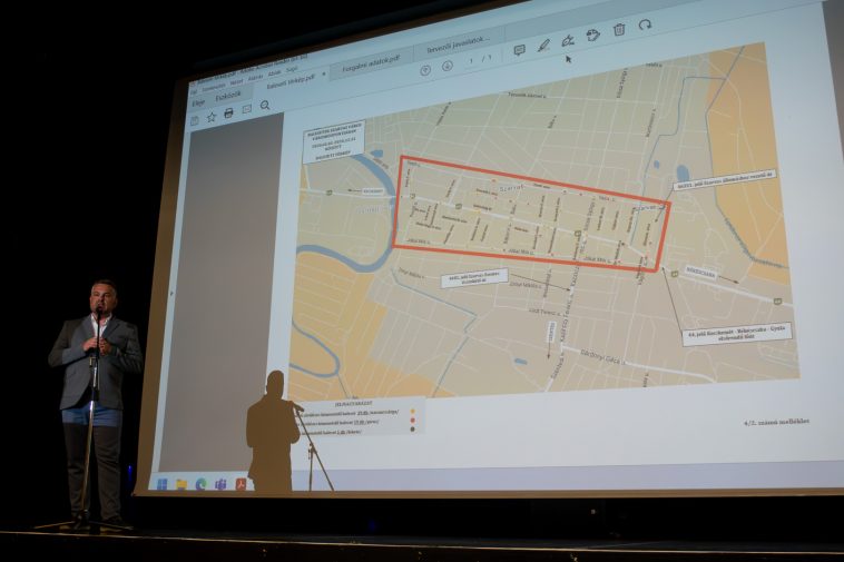 Moldován Attila, építőmérnök, a Kövimet Kft. ügyvezetője ismertette a forgalmi vizsgálat tapasztalatait.