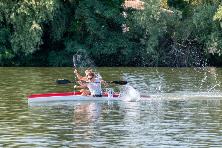 Kiri Zénó befutója a K1 500 előfutamában.