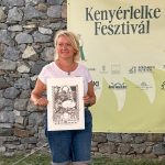 A Szeretetem Pékműhely kitalálója és megvalósítója, Petneházi Andrea a díjátadón.