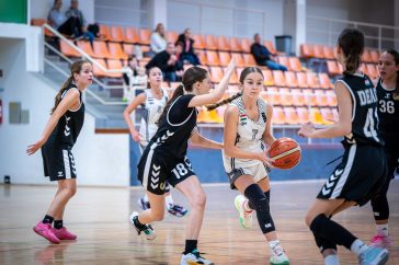 Szitó Zsófia a csapat egyik legjobbja volt az 53 DEAC LU elleni mérkőzésen.