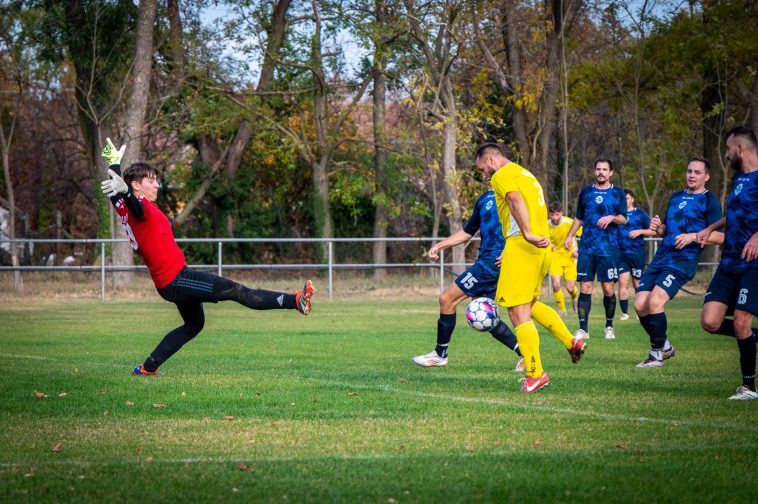 Sovány Pál gólja egy pontot jelentett a Csabacsűdi GyLSE-nek.