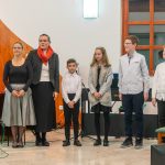 Körösparti Ágnes, Budai Barbara és gyermekeik, Molnár Hanna valamint Körösparti Barnabás, Körösparti Mátyás és Körösparti Benedek lépett fel a református templomban.