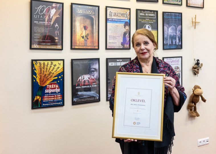 Miniszteri elismerésben részesült dr. Dósa Zsuzsa.