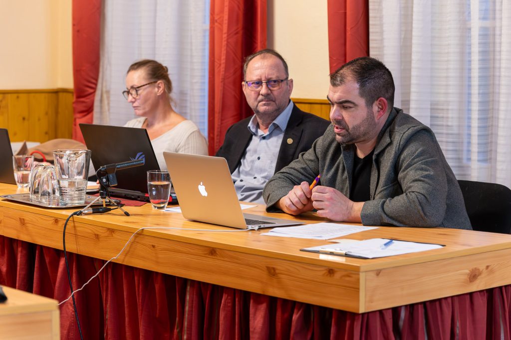 Virág Sándor, a Gazdasági Bizottság elnöke.